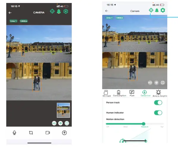 Shenzhen Y5 Smart Solar Battery Camera ultra-low power-FIG11