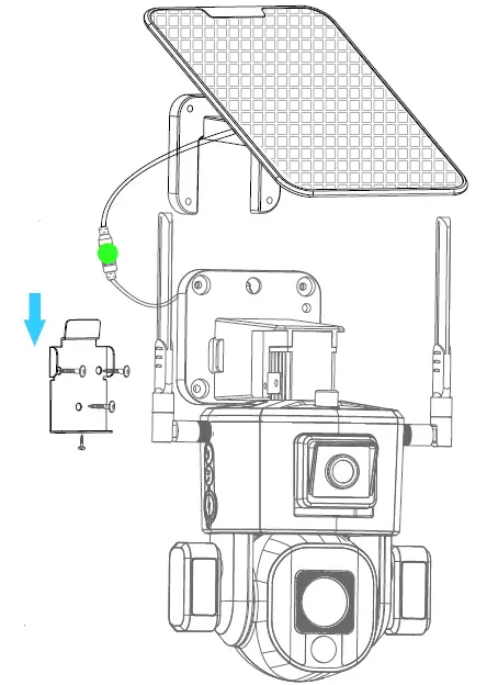 Shenzhen Y5 Smart Solar Battery Camera ultra-low power-FIG16
