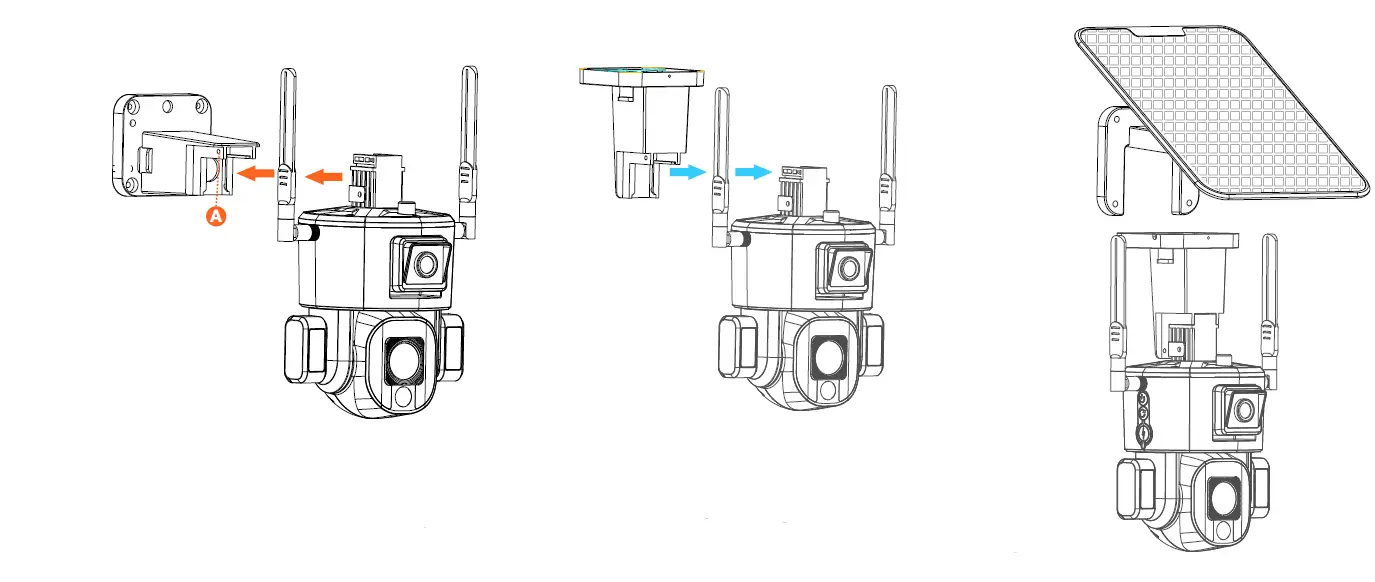 Shenzhen Y5 Smart Solar Battery Camera ultra-low power-FIG17