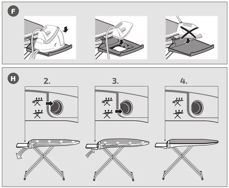 LEIFHEIT M Air Active Express Ironing Board Medium - fig3