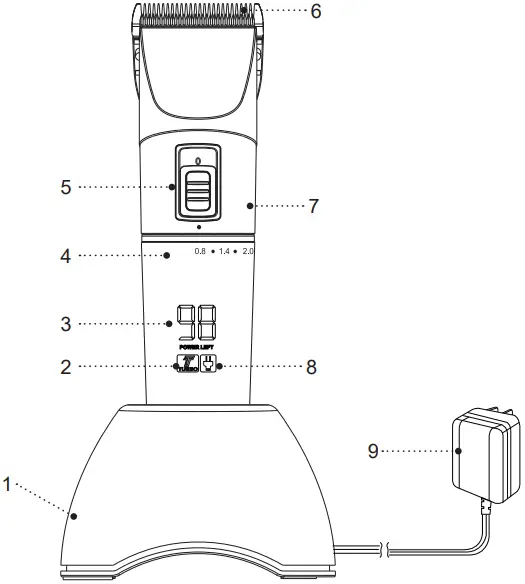 BRAYER HAIR CLIPPER BR3402