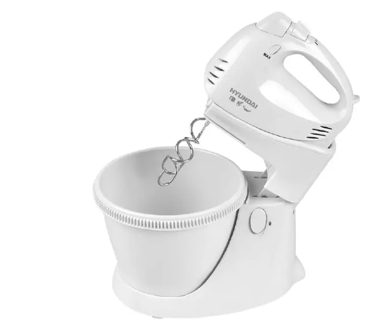 HYUNDAI HMB 205 W Hand Mixer with Stand and Bowl product