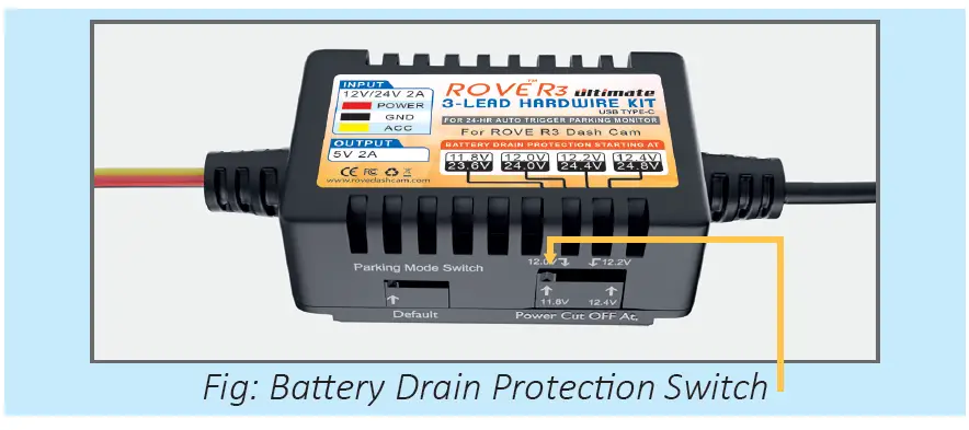 ROVE R3 Ultimate 3 Lead Hardwire Kit fig 20