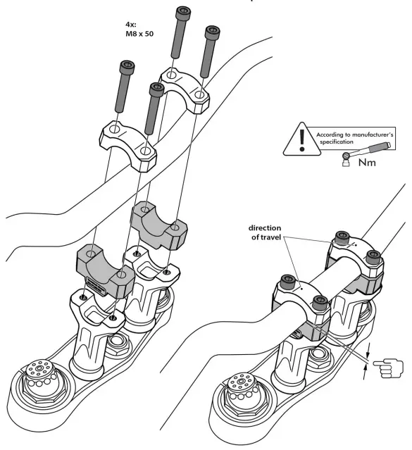 TOURATECH-09-403-5255-0-Fittings-Handlebar-Riser-FIG-1