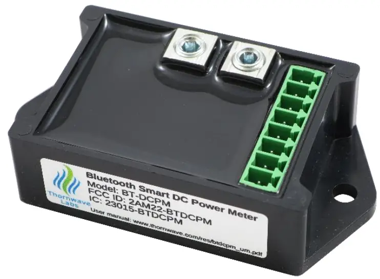 Thornwave Labs Inc PowerMon Bluetooth Low Energy Advanced Battery Monitor DC Power Meter