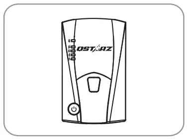 QSTARZ BL 1000GT GPS Racing Recorder - Figure
