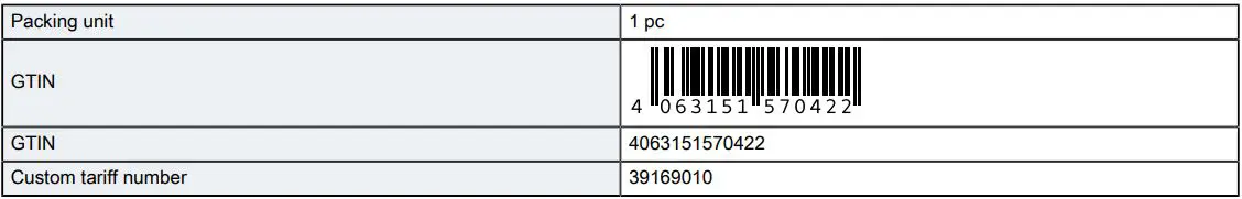 PHOENIX CONTACT 1310990 Profile Housing DIN Rail 1