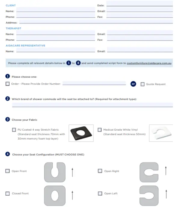 aidacare BTC089122 Aspire Pressure Reducing Commode Seats - Fig2
