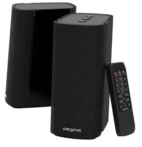 CREATIVE-T100-Compact-Hi-Fi 2.0-Desktop-Speakers-