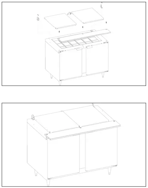 Traulsen-UPT279-L-SB-Stainless-Steel-Back-Refrigerated-Sandwich-Prep-Table-4