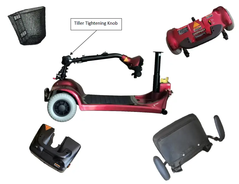 SHOPRIDER GK4GK7-3GK9 Portable Scooter FIG (3)