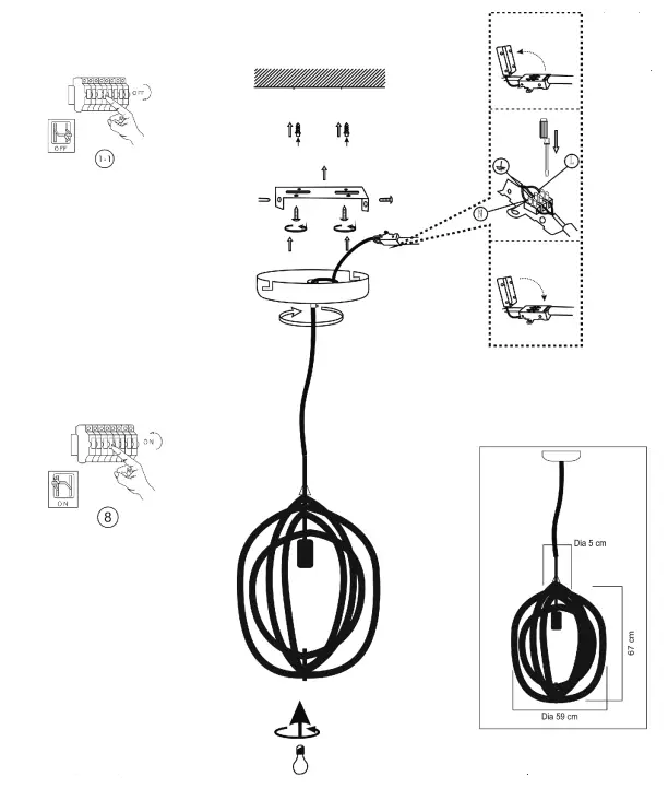 QAZQA 98040 Ring HL Brass-1
