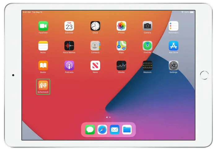 Apple Schoolwork Powerful iPad App - Fig 2