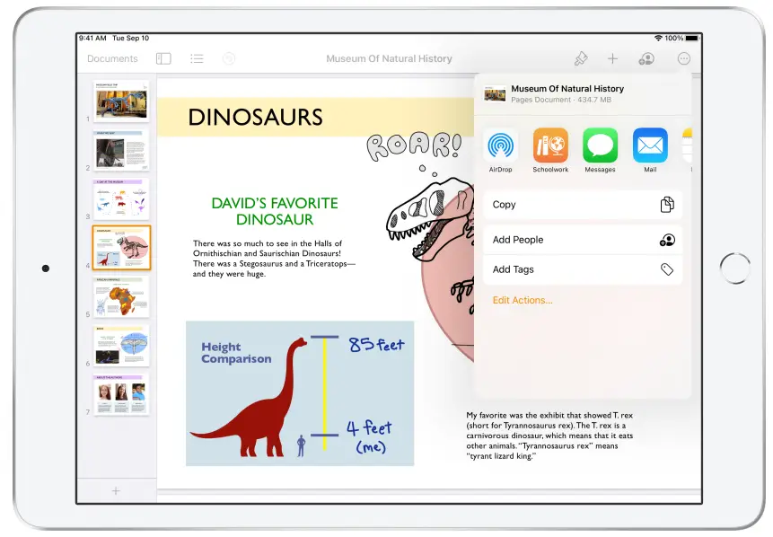 Apple Schoolwork Powerful iPad App - Fig 29