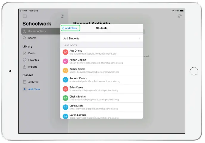 Apple Schoolwork Powerful iPad App - Fig 6