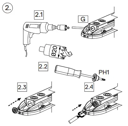 onnline Sealed Industrial Luminaire Onnproof fig3