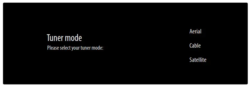 MEDION Ultra HD Android LCD Smart TV - Tuner Mode