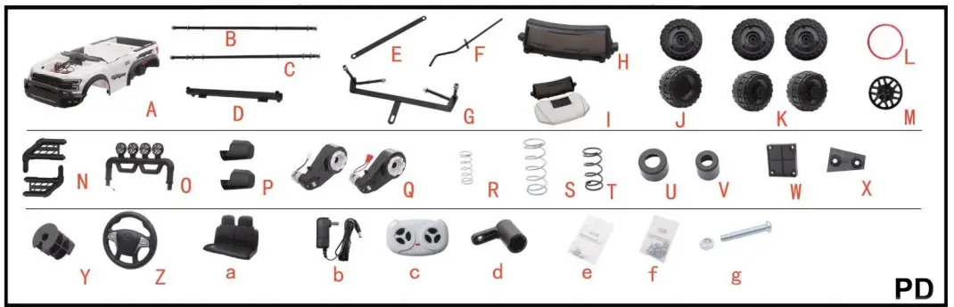 Orbic Toys JC003 VIKING Children’s Battery-Operated SUV-1