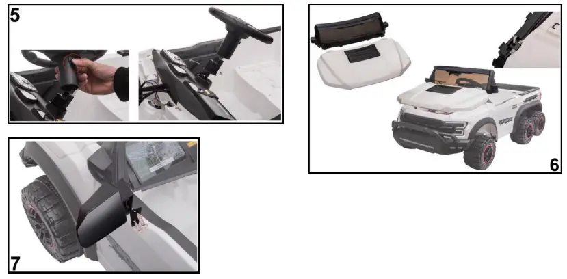 Orbic Toys JC003 VIKING Children’s Battery-Operated SUV-4