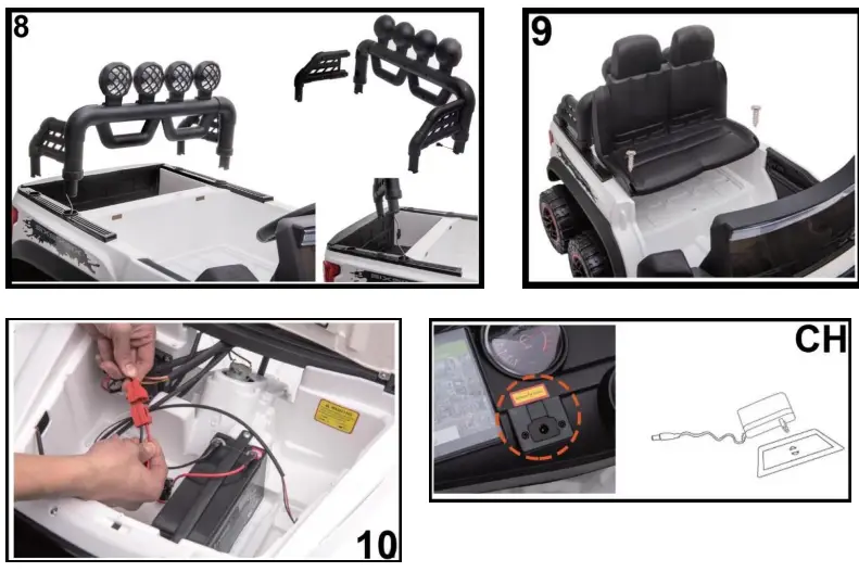 Orbic Toys JC003 VIKING Children’s Battery-Operated SUV-5