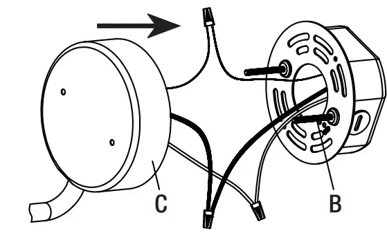 HAMPTON BAY SMA030EKTDG18D Jackson Park 22 in. 3-Light Brushed Nickel Integrated LED Bathroom - Figure 4