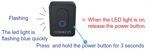 CODEON Bone Conduction Headphones - Pairing the Headphone with the Sound Collector 2