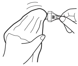 Cleaning the charger