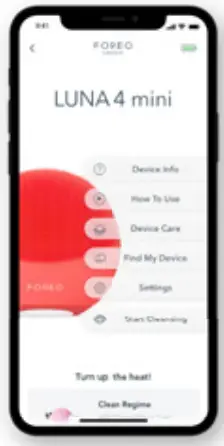 FOREO LUNA 4 mini Dual-Sided Facial Cleansing Device - MOBILE APP