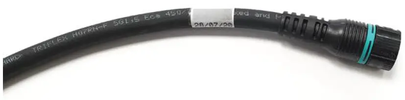 techno THC.387.B2A.L2 Mini-Connector Socket Overmolded