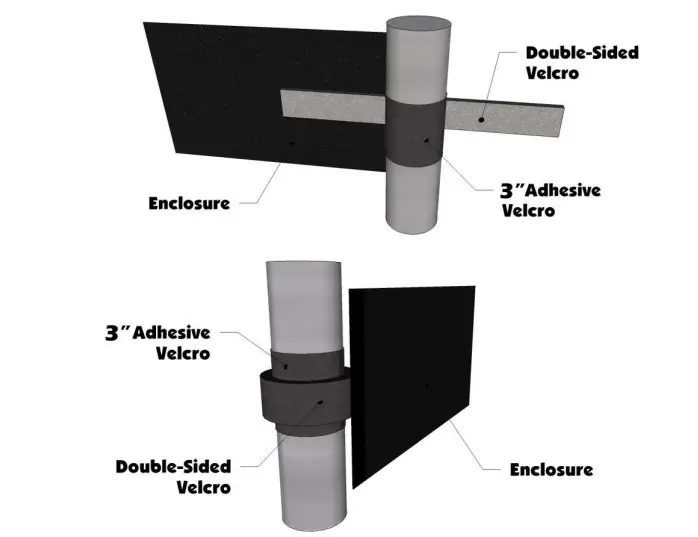 FALCON RIDGE KAW-PROFXT-FSDK01 Kawasaki Pro FXT Front Soft Door Kit - Figure 7
