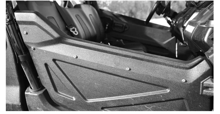 FALCON RIDGE KAW-PROFXT-FSDK01 Kawasaki Pro FXT Front Soft Door Kit - Figure 8