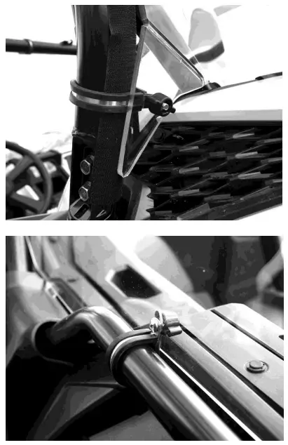 FALCON RIDGE HO-TALON-RW02 Honda Talon Poly Rear Window-fig4