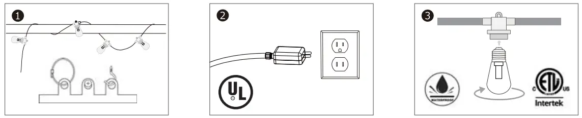 DGO RGB Color Changing LED String Light - fig 4