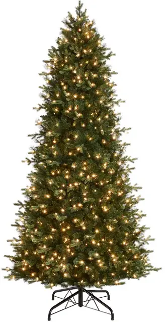 Honeywell W14L0694 9 ft. Whistler Fir Pre-Lit Artificial Christmas Tree