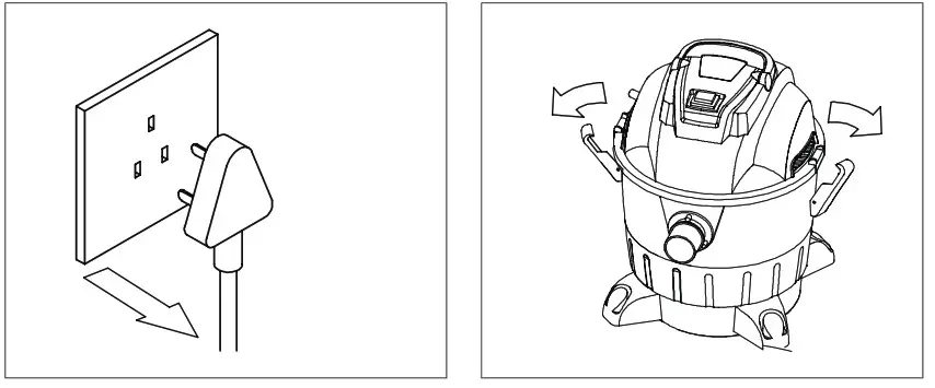TOOLSTATION wessex 18L Wet and Dry Vacuum Cleaner - power2