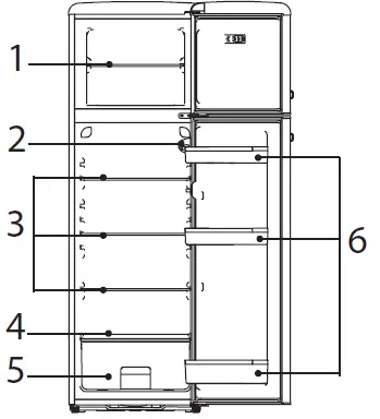 DOMO-DO929RKZ-Retro-Fridge-Freezer-Combination-fig-4