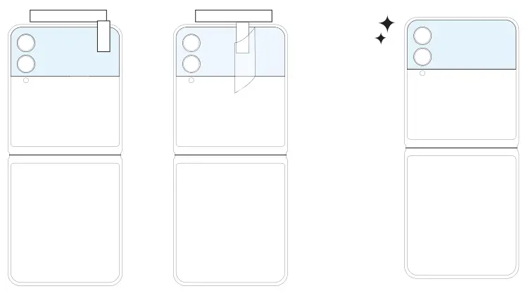 Installation-Outer display
