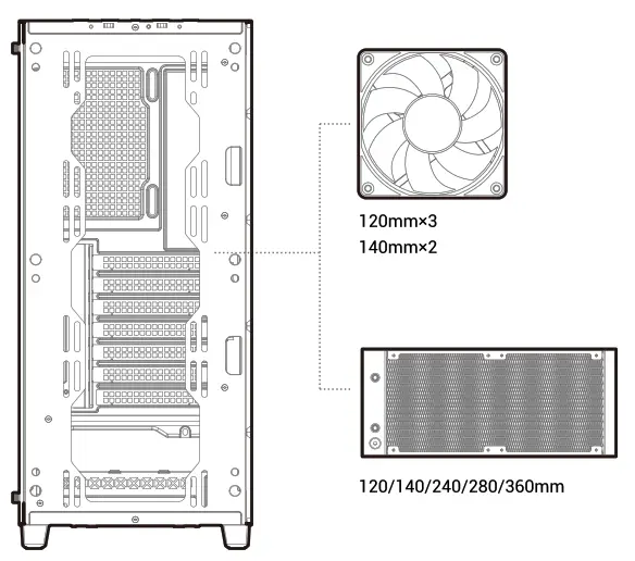 DEEPCOOL CC560 Mid Tower ATC Case - fig5