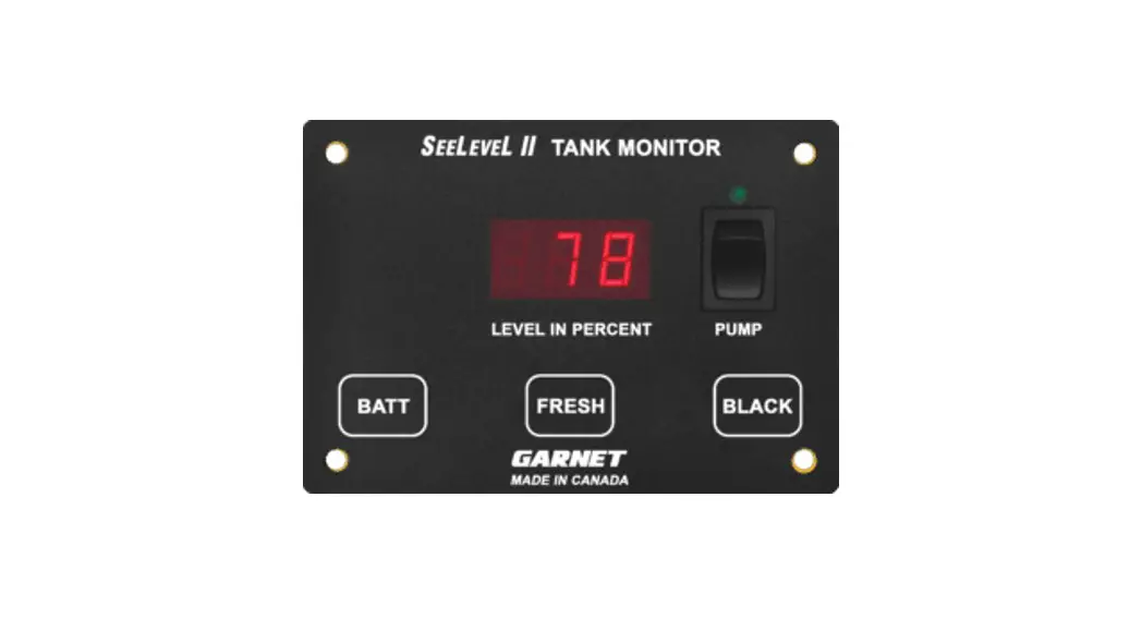 Garnet Instruments 709-2p Seelevel Ii 2 Tank Monitoring System Installation Guide