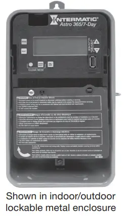 INTERMATIC-ET2805C,-ET2805CR,-ET2805CP-Electronic-1-Circuit-Astronomic-7-Day-Time-Switch-FIG1
