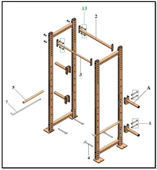 TITAN UPHDPWRv2-24HDPWR T-3 Series Tall Power Rand- STEP 2