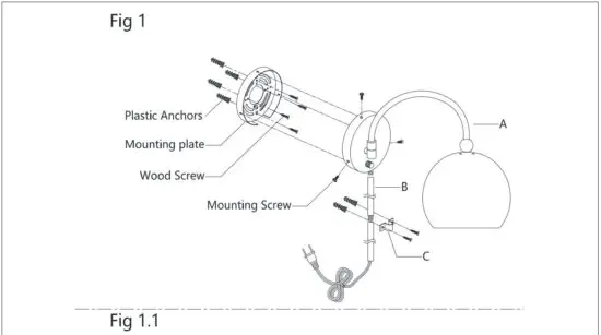 FIG 1 CONNECTING THE WIRES