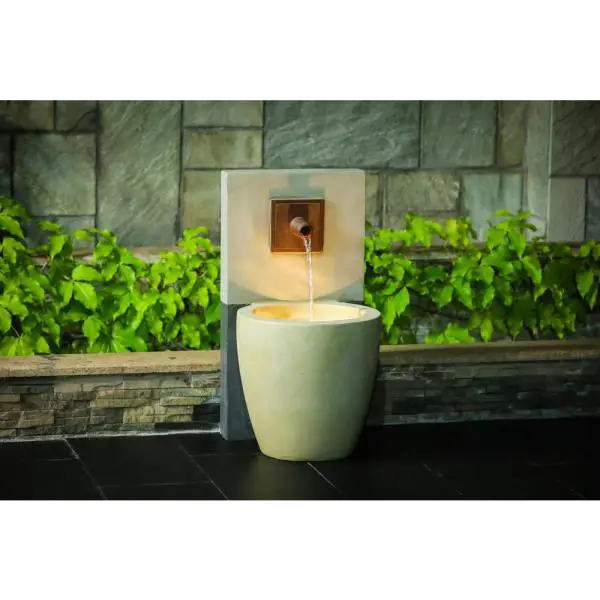 Luxen Gray Resin Modern Basin And Column Outdoor Fountain Instruction Manual Luxen Gray Resin Modern Basin And Column Outdoor Fountain Instruction Manual