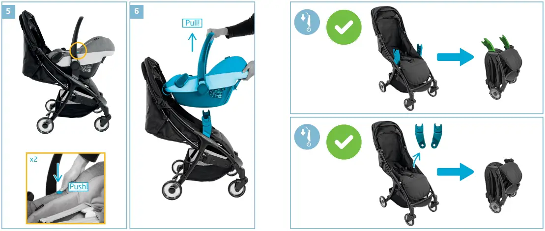 Stroller + car seat