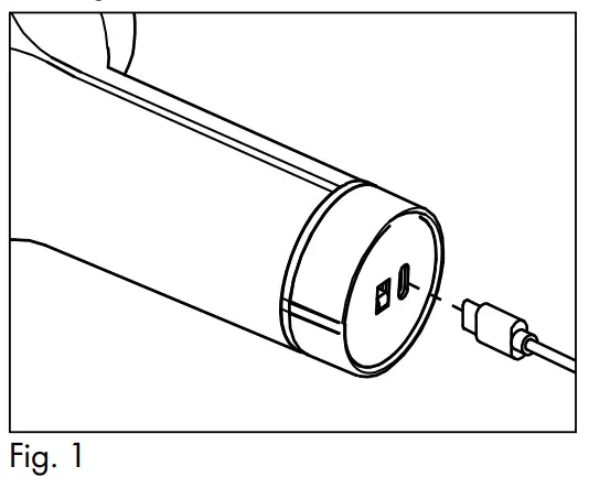 SILVERCREST SMGB A1 Massage Gun - Fig 1