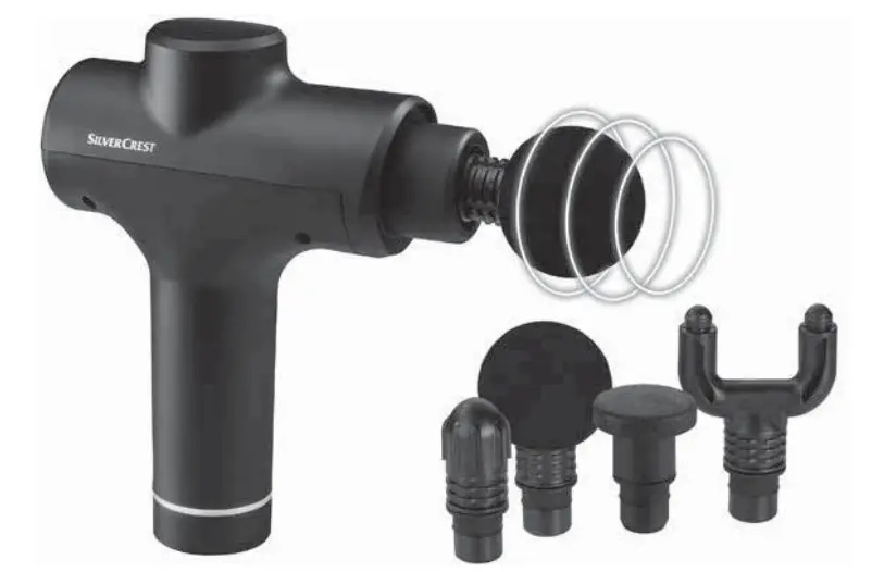 SILVERCREST SMGB A1 Massage Gun