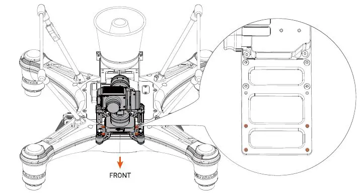 SwellPro MP1 Waterproof Drone Megaphone-12