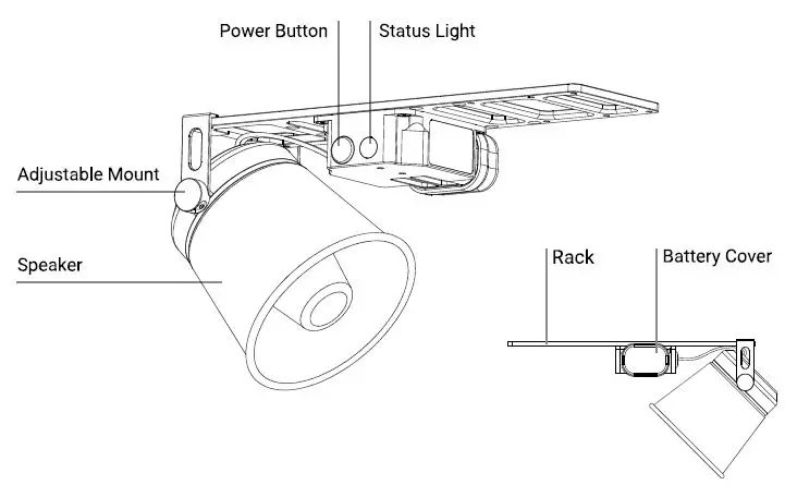 SwellPro MP1 Waterproof Drone Megaphone-5