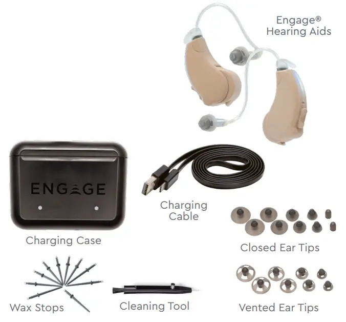 Lucid HEARING Engage Premium OTC Hearing Aids-fig1