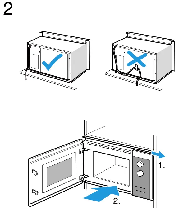 PHILCO PMG3820 Built In Microwave Oven - fig 2